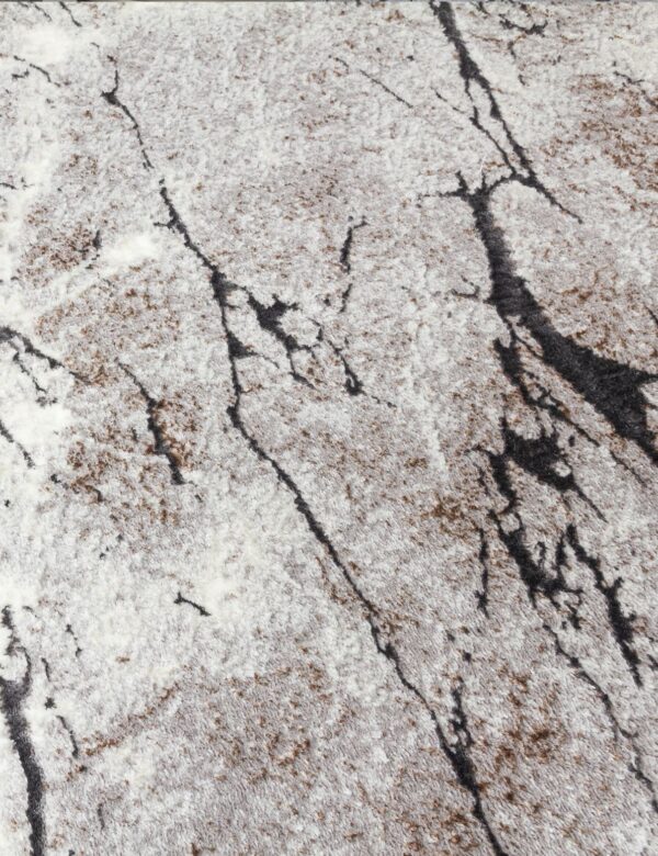 120x170 GLITZ MARBLE GREY RUG - Image 4
