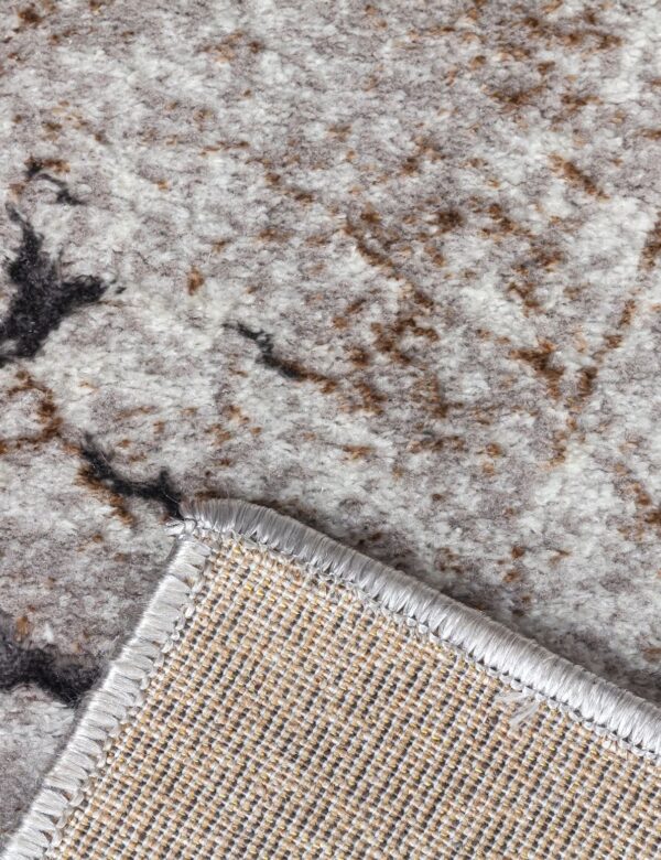 120x170 GLITZ MARBLE GREY RUG - Image 6