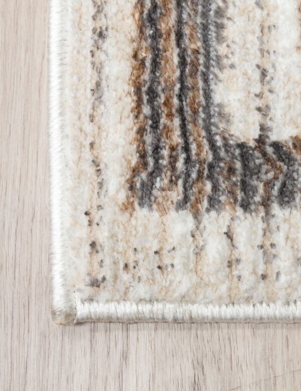 120x170 BEIGE GLITZ ART DECO RUG - Image 5