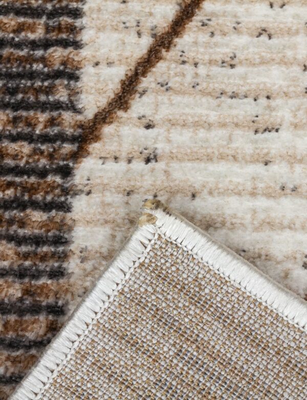 120x170 BEIGE GLITZ ART DECO RUG - Image 6