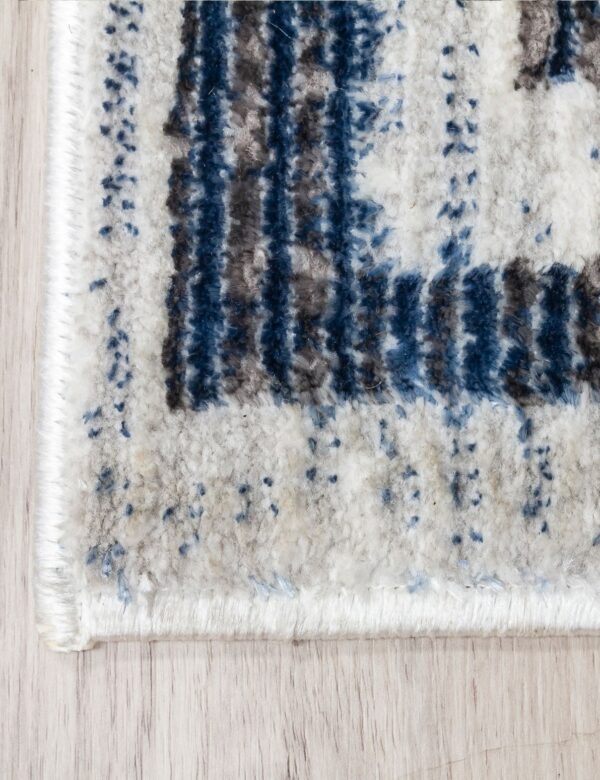 120x170 BLUE GLITZ ART DECO RUG - Image 5