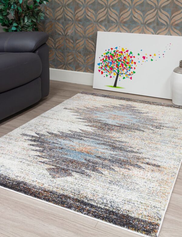 120x170 VERDI DOUBLE DIAMOND RUG - Image 3