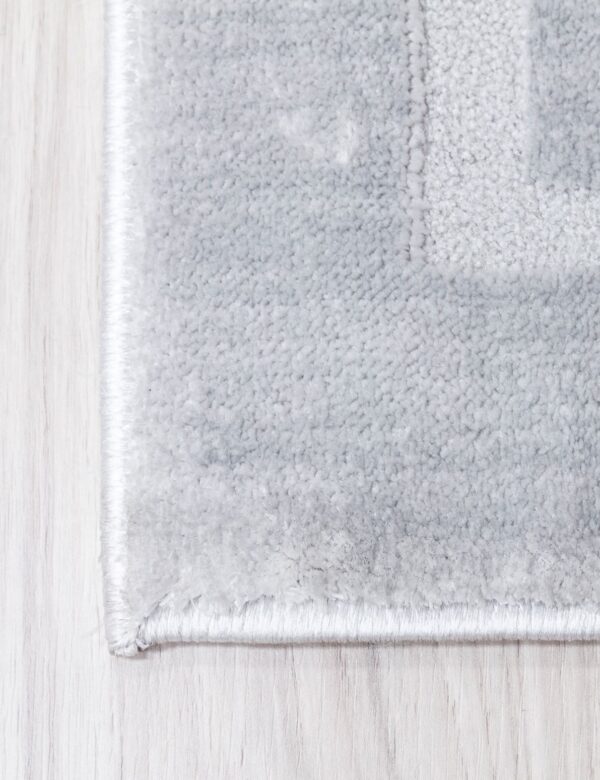 80X150 ELEMENTS FRONTIER GREY RUG - Image 5