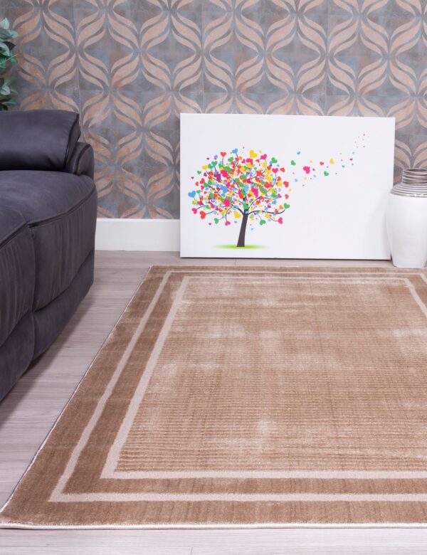 80X150 ELEMENTS FRONTIER BEIGE RUG - Image 2