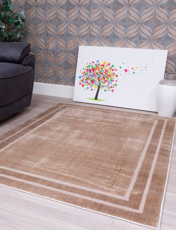 80X150 ELEMENTS FRONTIER BEIGE RUG - Image 3