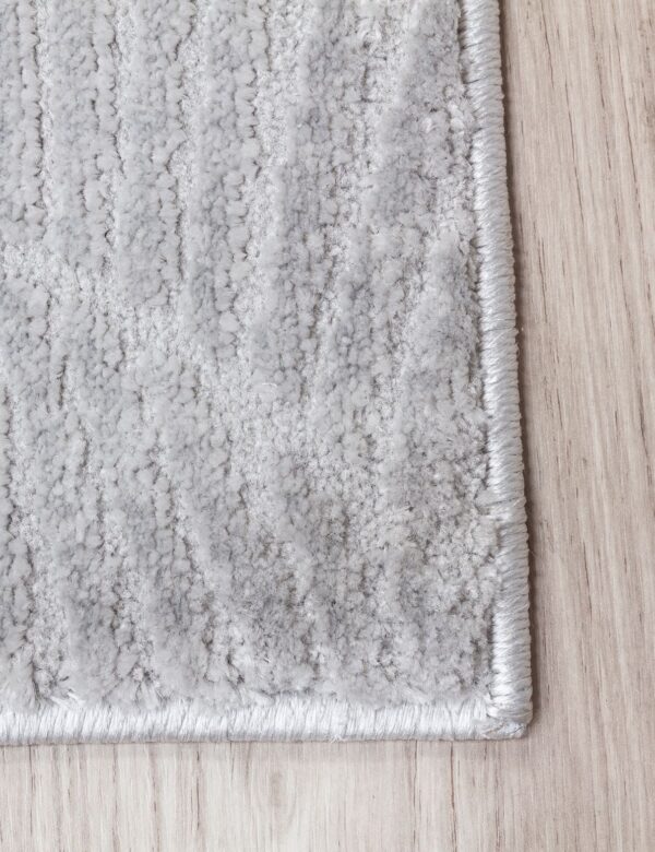 120X170 ELEMENTS ZAHARA GREY RUG - Image 5