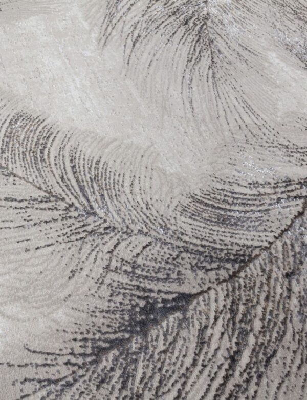 80x150 BEIGE BOUTIQUE PLUMES RUG - Image 5