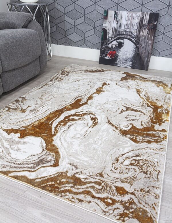 80x150 OCHRE BOUTIQUE VIVID RUG - Image 4