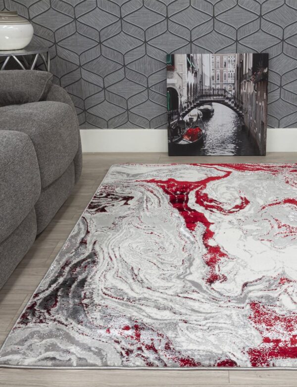 80x150 RED BOUTIQUE VIVID RUG