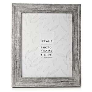 10X8 IFRAME MID GREY WOOD EFFECT P/FRAME