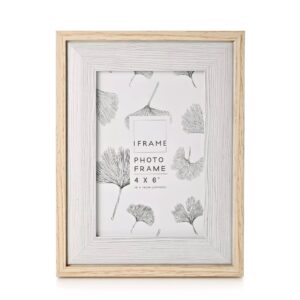 4x6 IFRAME WOOD & GREY TWO TONE P/FRAME