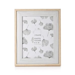 6x8 IFRAME WOOD & GREY TWO TONE P/FRAME