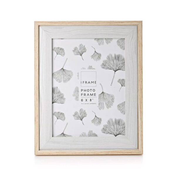 6x8 IFRAME WOOD & GREY TWO TONE P/FRAME