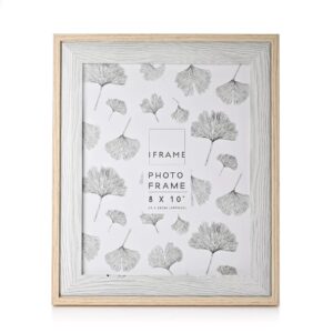 8x10 IFRAME WOOD & GREY TWO TONE P/FRAME