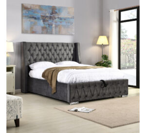4'6in JERSEY GAS LIFT BEDSTEAD