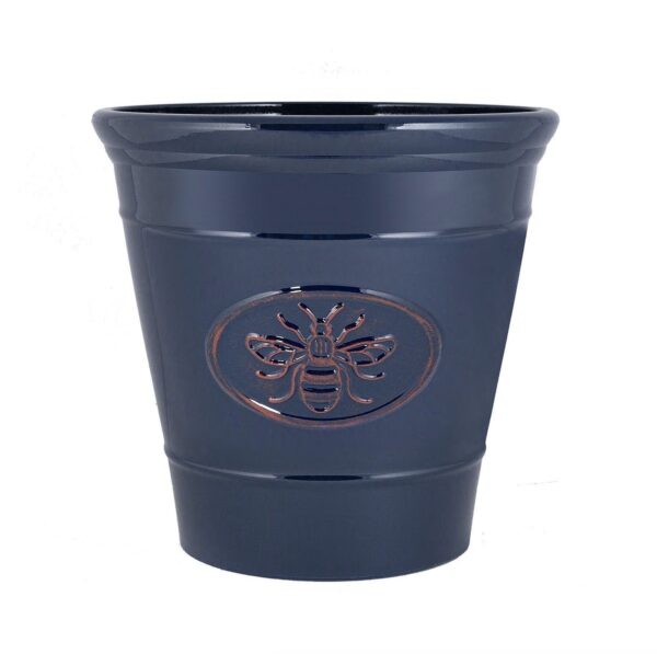 30cm BEE PLANTER DK. BLUE