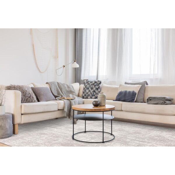120x170 KUZA GREY ABSTRACT RUG - Image 4