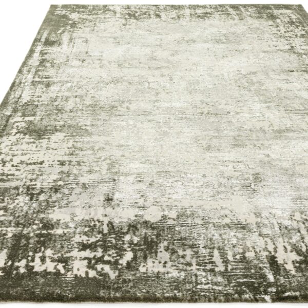 120x170 KUZA GREEN BORDER RUG - Image 2