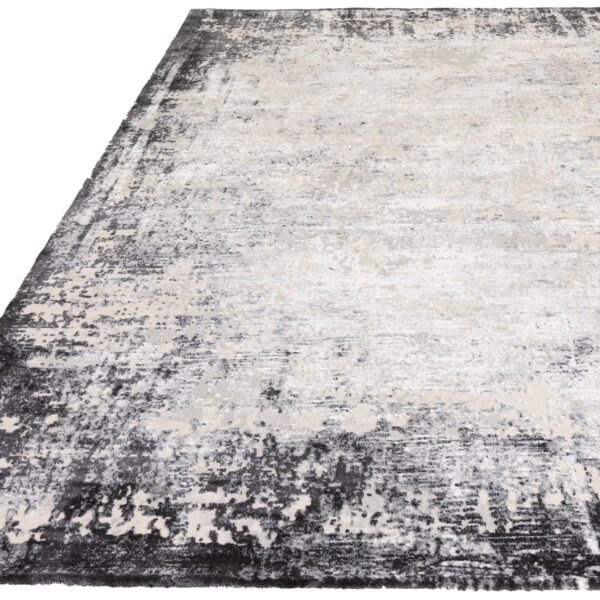 120x170 KUZA GREY BORDER RUG - Image 2