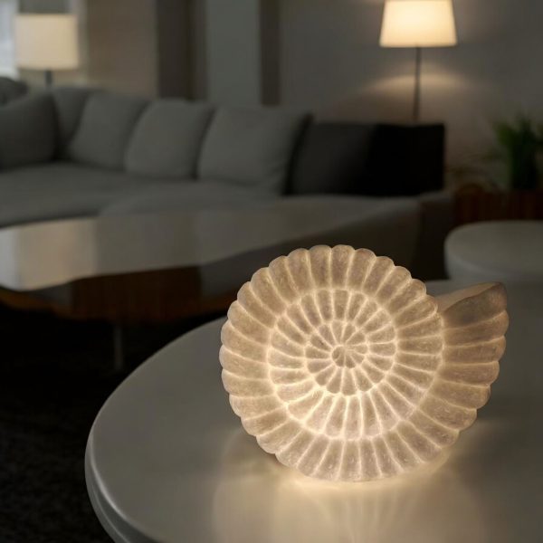 AMMONITE SHELL T/LAMP - Image 2