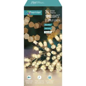 24 M/ACTION B/O WARM WHITE LED LIGHTS