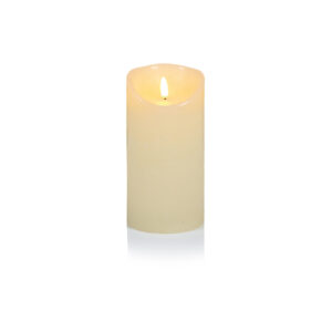 18CM CREAM FLICKABRIGHT CANDLE