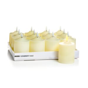 7.5 x 10cm LED FLICKER CANDLE
