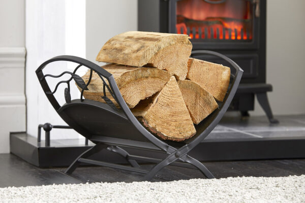 LEAF METAL LOG BASKET - Image 2