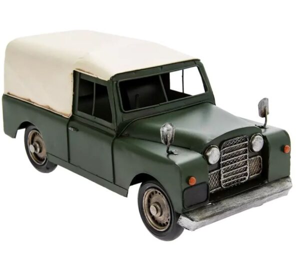 VINTAGE METAL LANDROVER
