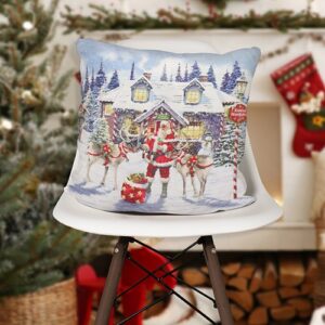 SANTA LED CUSHION