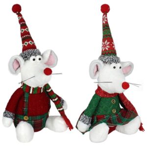 17in SITTING XMAS MOUSE