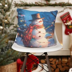 SNOWMAN LED CUSHION