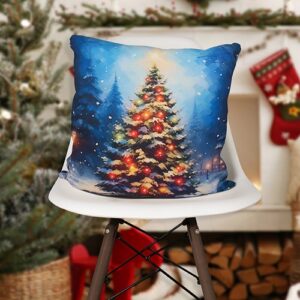 XMAS TREE LED CUSHION
