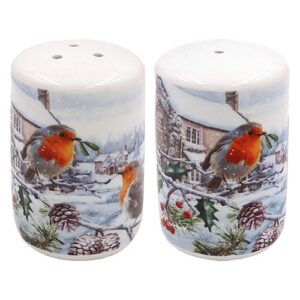 CHRISTMAS ROBINS SALT & PEPPER