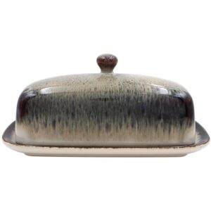 REACTIVE GLAZE BUTTER DISH
