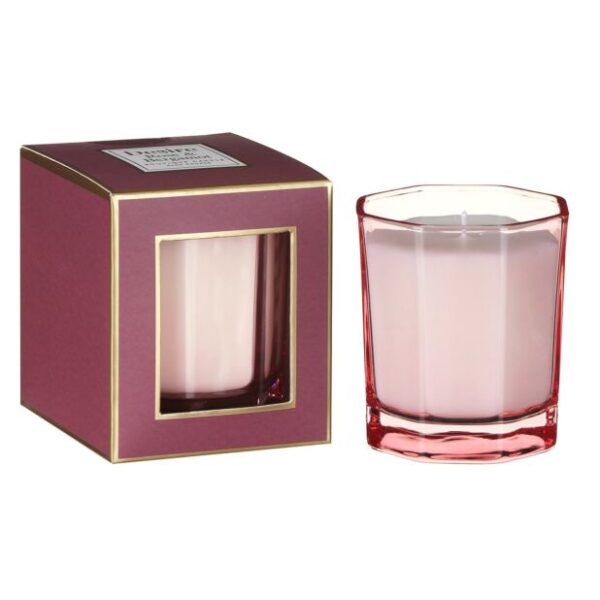 130g PINK CANDLE ROSE & BERGAMOT - Image 2