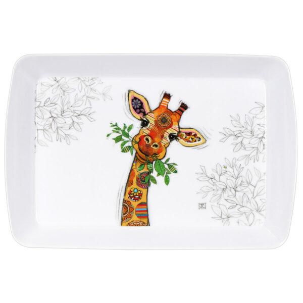 GINA GIRAFFE SNACK TRAY