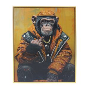 CHIMP LIFE WALL ART