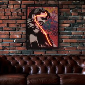 THE KING WALL ART