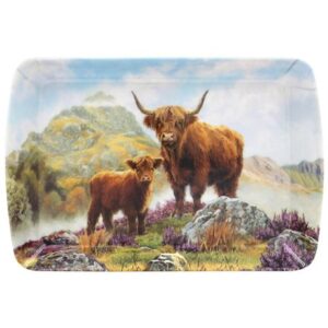 HIGHLAND COW TRAY SMALL