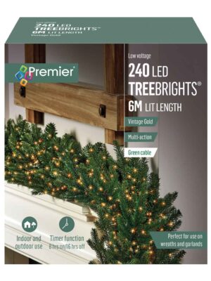 240 M/A LED TREEBRIGHTS VINTAGE GOLD