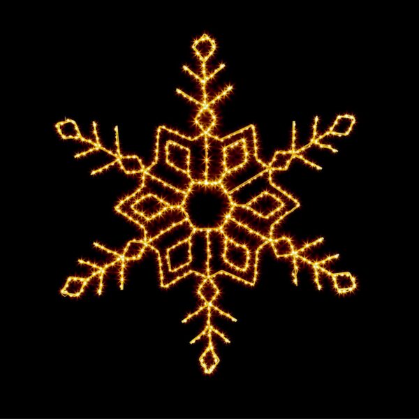 1.2x1.2m TWINKLING FLEXIBRIGHT SNOWFLAKE