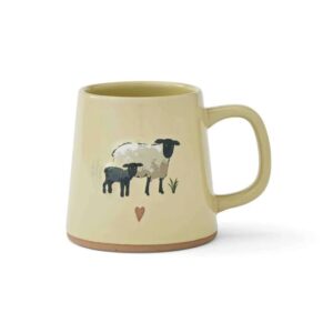 HIGHLAND SHEEP CONICAL MUG SAGE