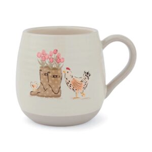 HEN HOUSE LANE WELLIES & HENS MUG