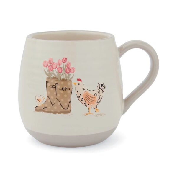 HEN HOUSE LANE WELLIES & HENS MUG