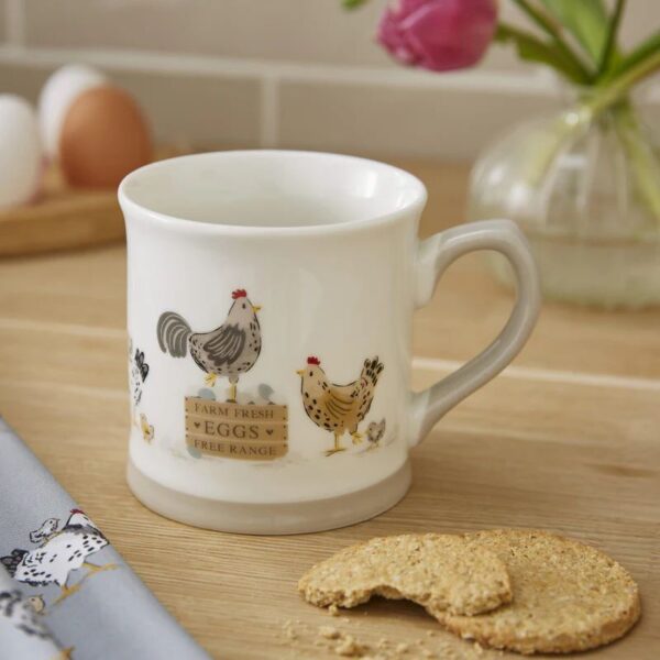 HEN HOUSE LANE TANKARD MUG - Image 2