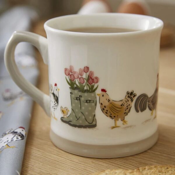 HEN HOUSE LANE TANKARD MUG - Image 3