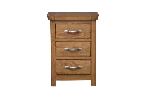 MANHATTAN OAK 3 DWR BEDSIDE CHEST