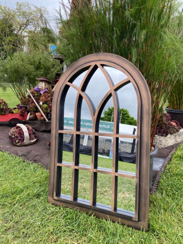 75.5x50.5cm BRONZE MIRROR - Image 2