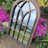 75.5x50.5cm BRONZE MIRROR